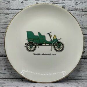 VTG Debutante Homer Laughlin Cadillac Automobile 1903 Plate​​​